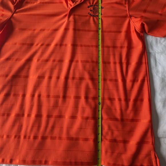 Men's SF Giants Golf Shirt - Orange Size XL - Picture 9 of 10
